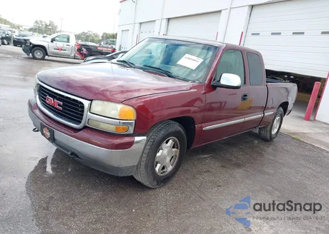 2002 GMC Sierra 1500 Sle из США, поврежденный, VIN 2GTEC19T621121980